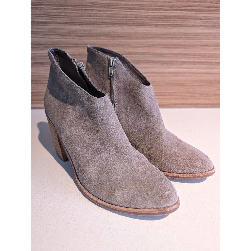 Jeffrey Campbell Kamet Ankle Boots Taupe